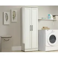 Soft White 24" Storage Cabinet 