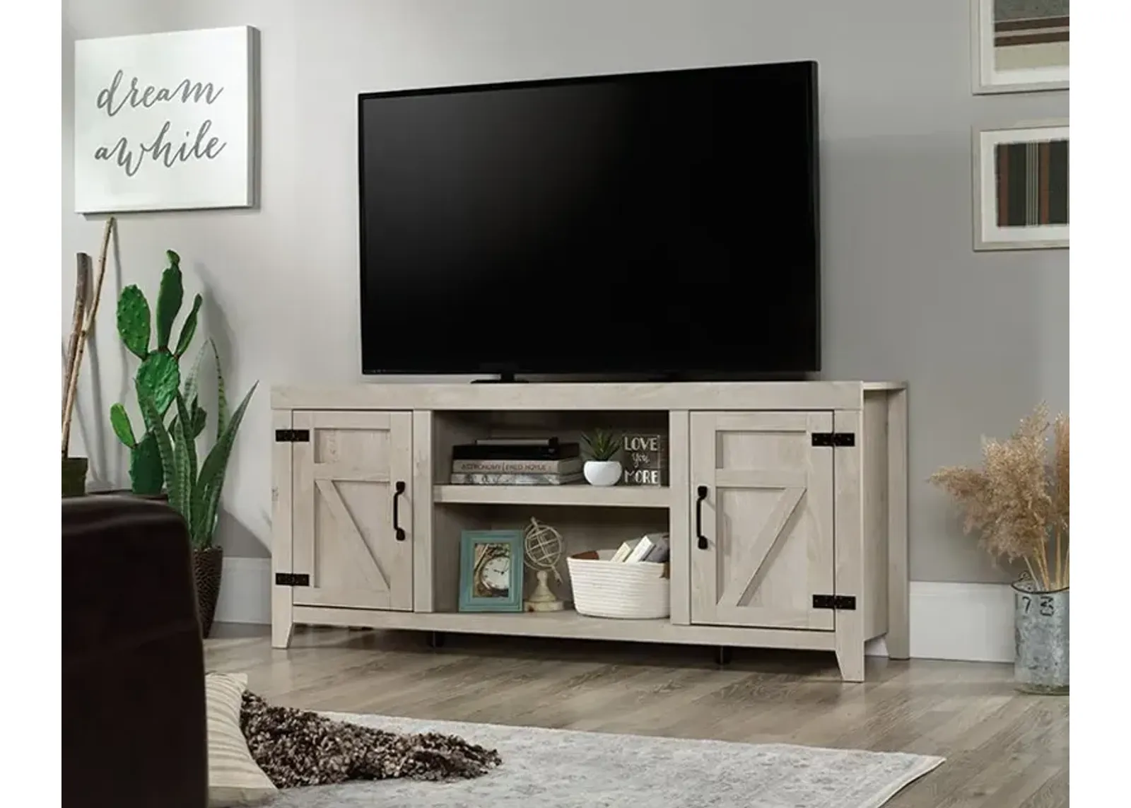 Chalked Chestnut Credenza 