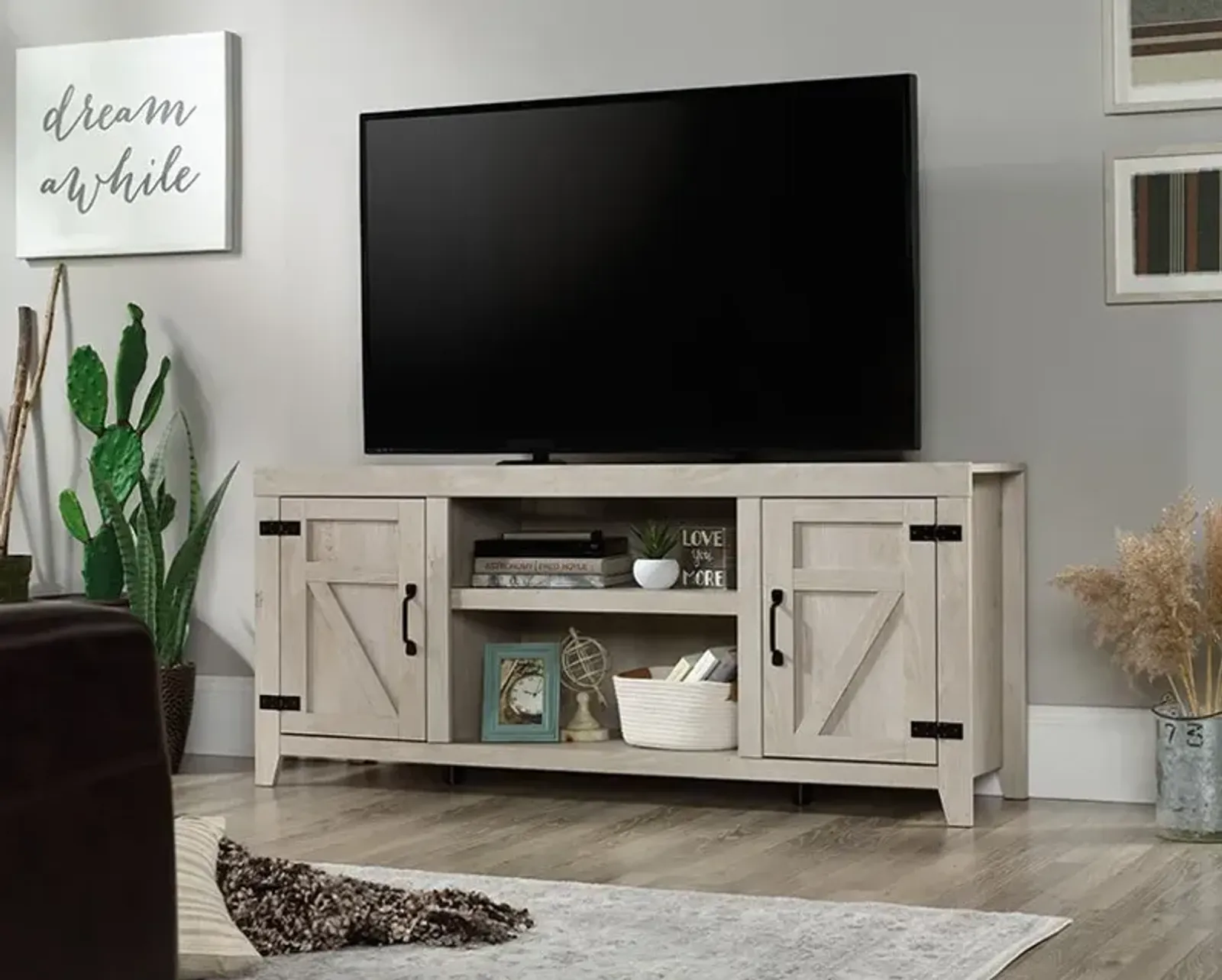 Chalked Chestnut Credenza 