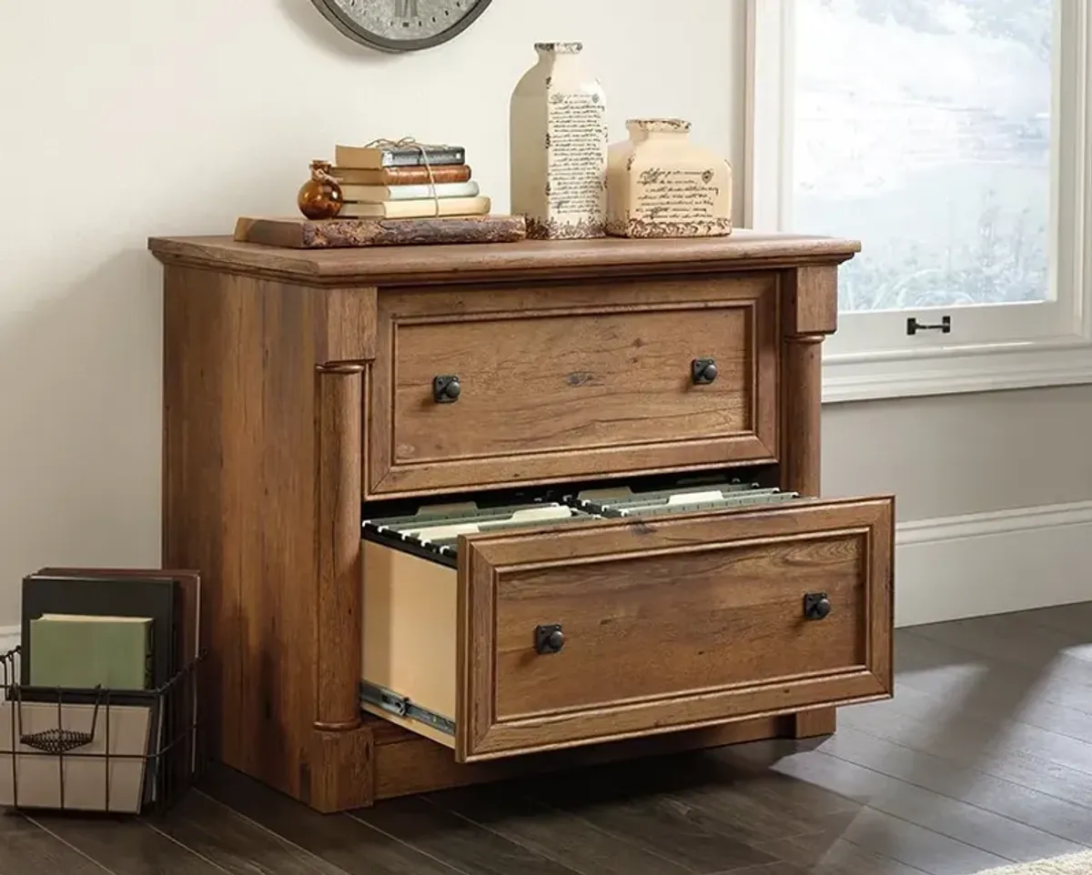 Vintage Oak File Cabinet