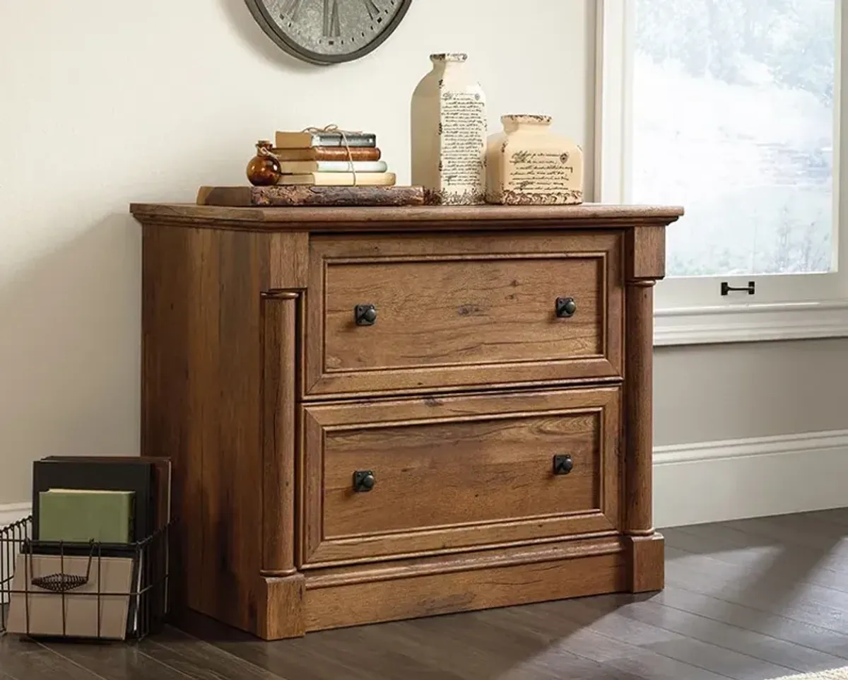 Vintage Oak File Cabinet