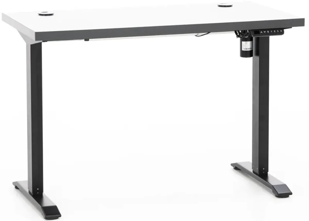 Rise Black Sit Stand Desk 