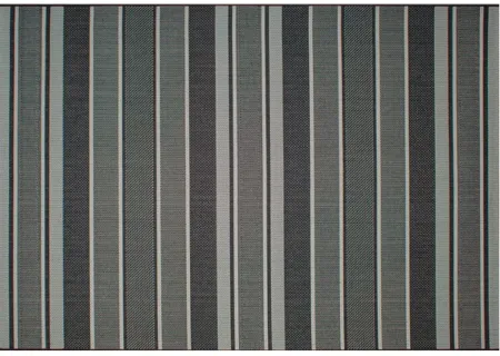 Soho Textured Stripe 7'10"X 10' Patio Area Rug