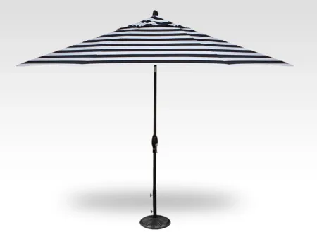 3-Pc 11' Auto Tilt Kinzie Stripe Umbrella