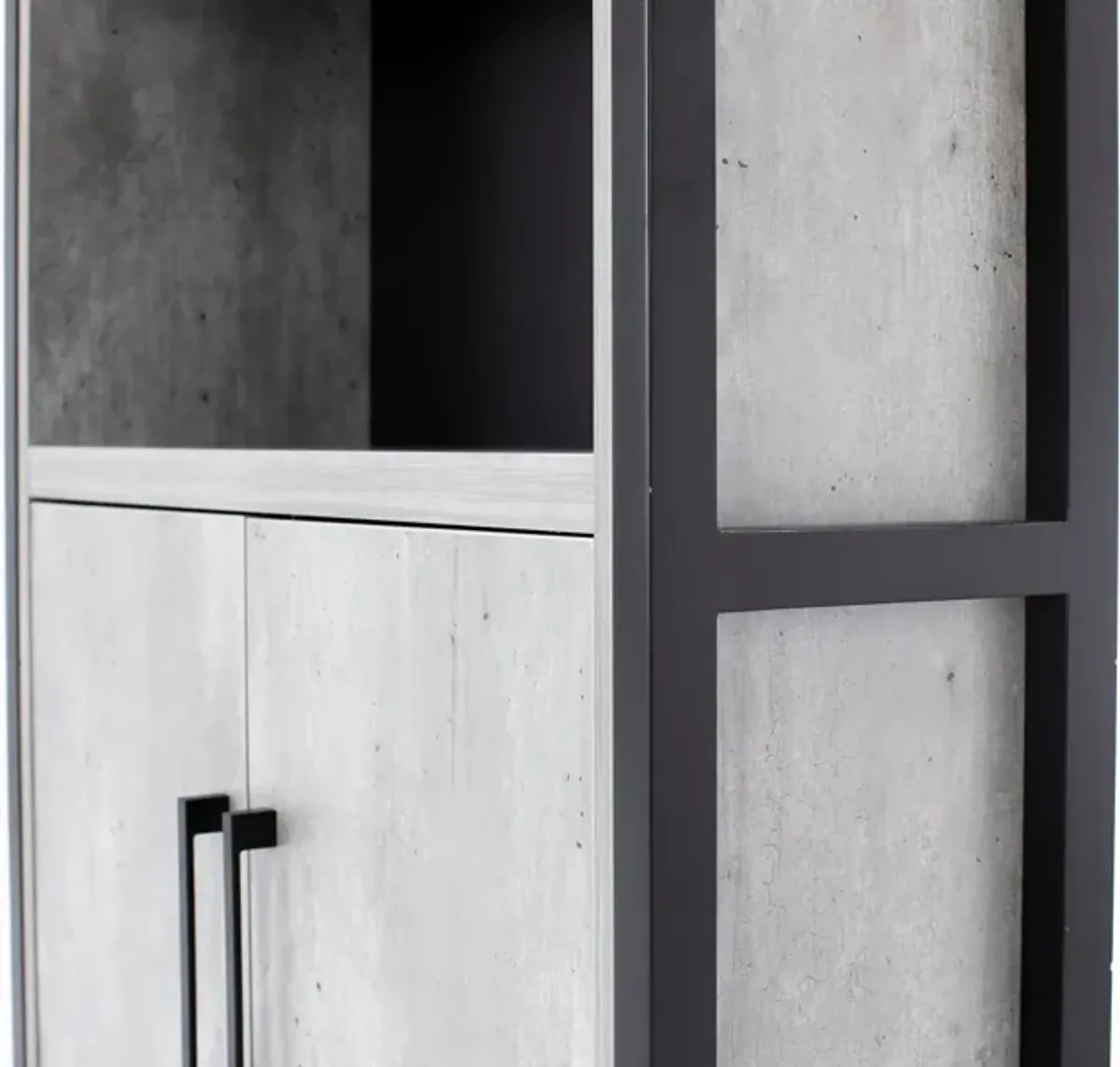 Artisan Concrete Door Bookcase