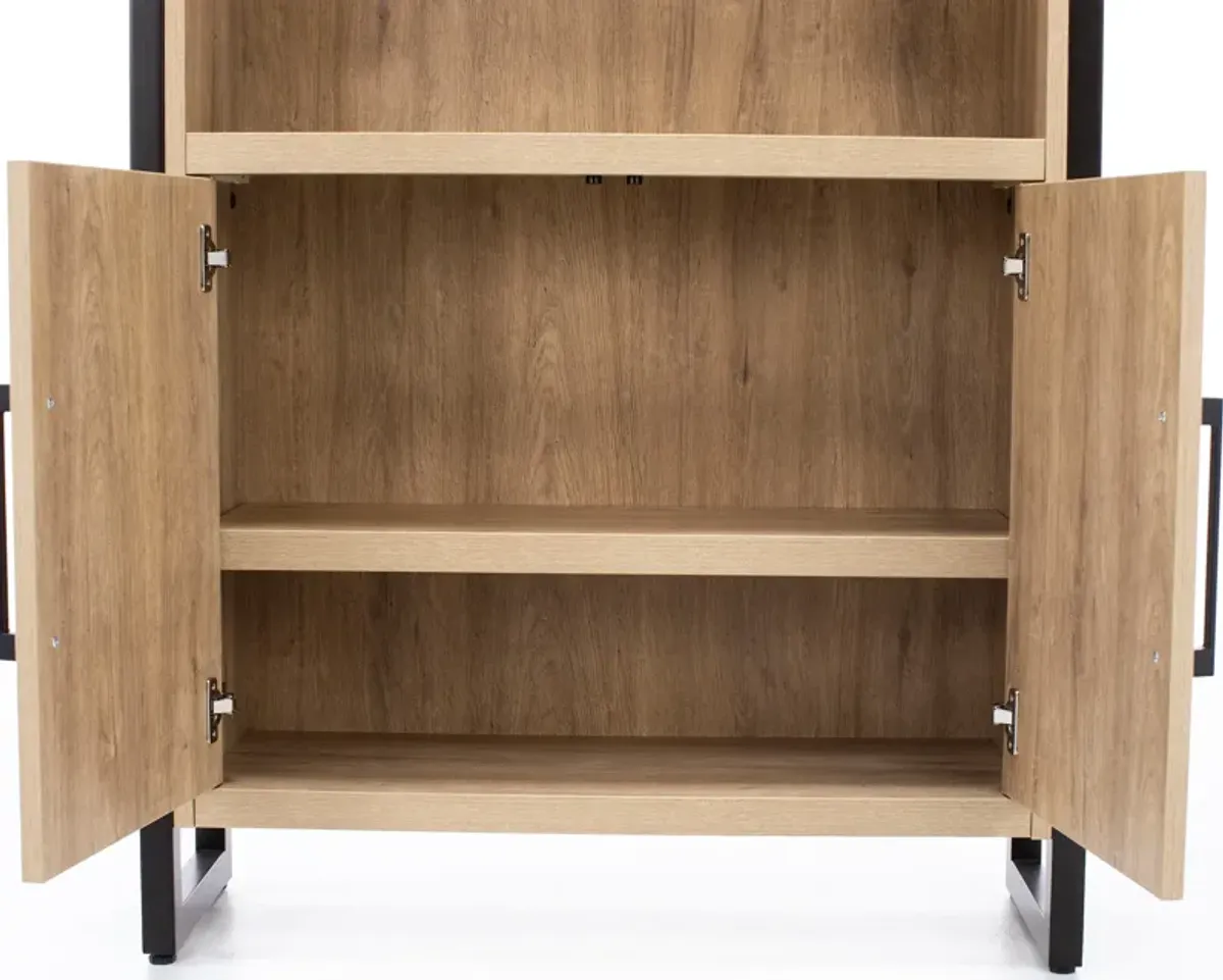 Artisan Natural Door Bookcase