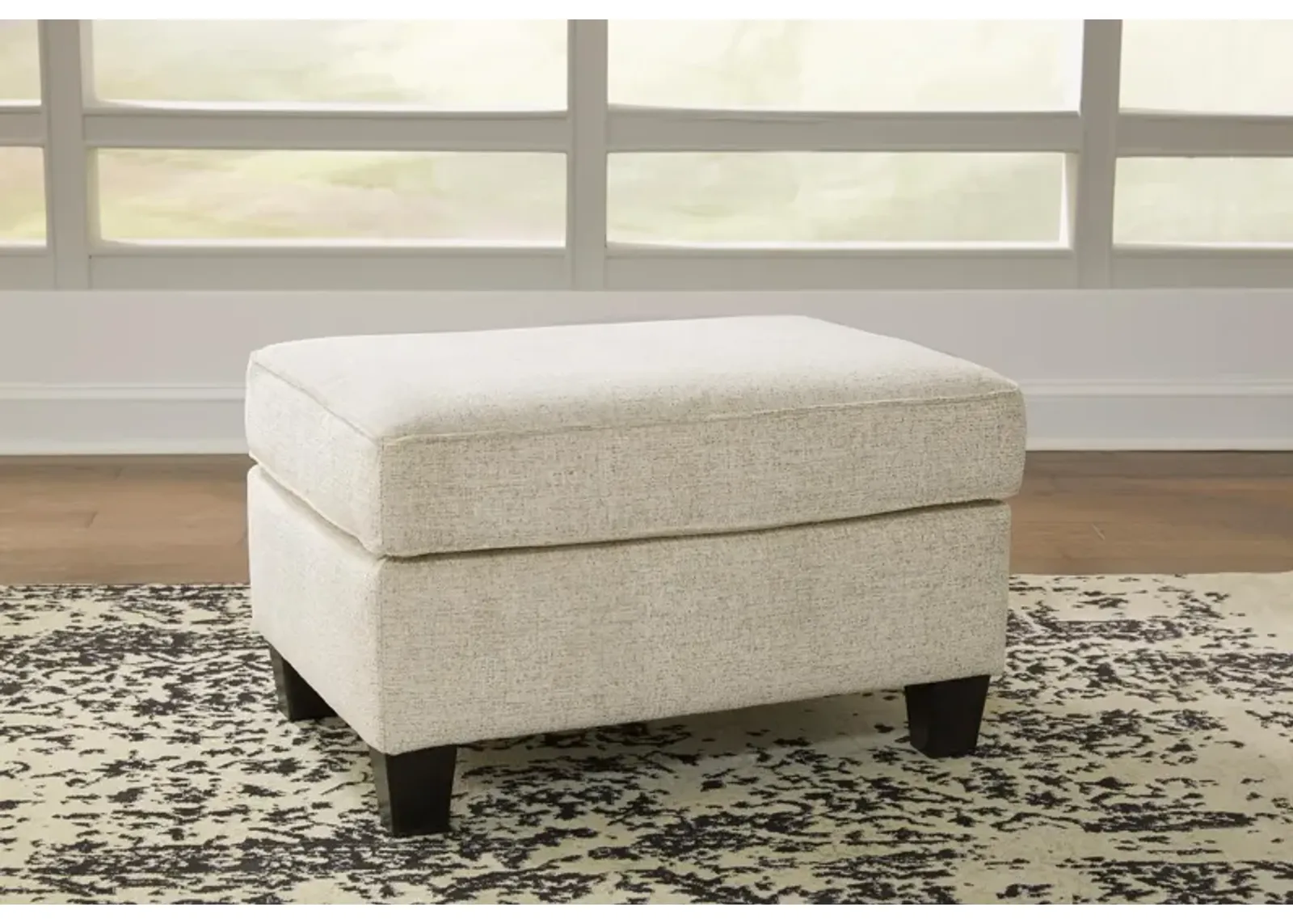 Jester Ottoman in Natural