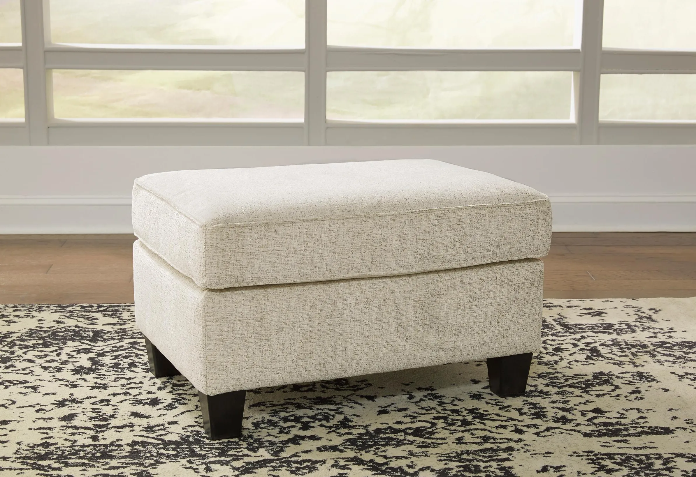 Jester Ottoman in Natural