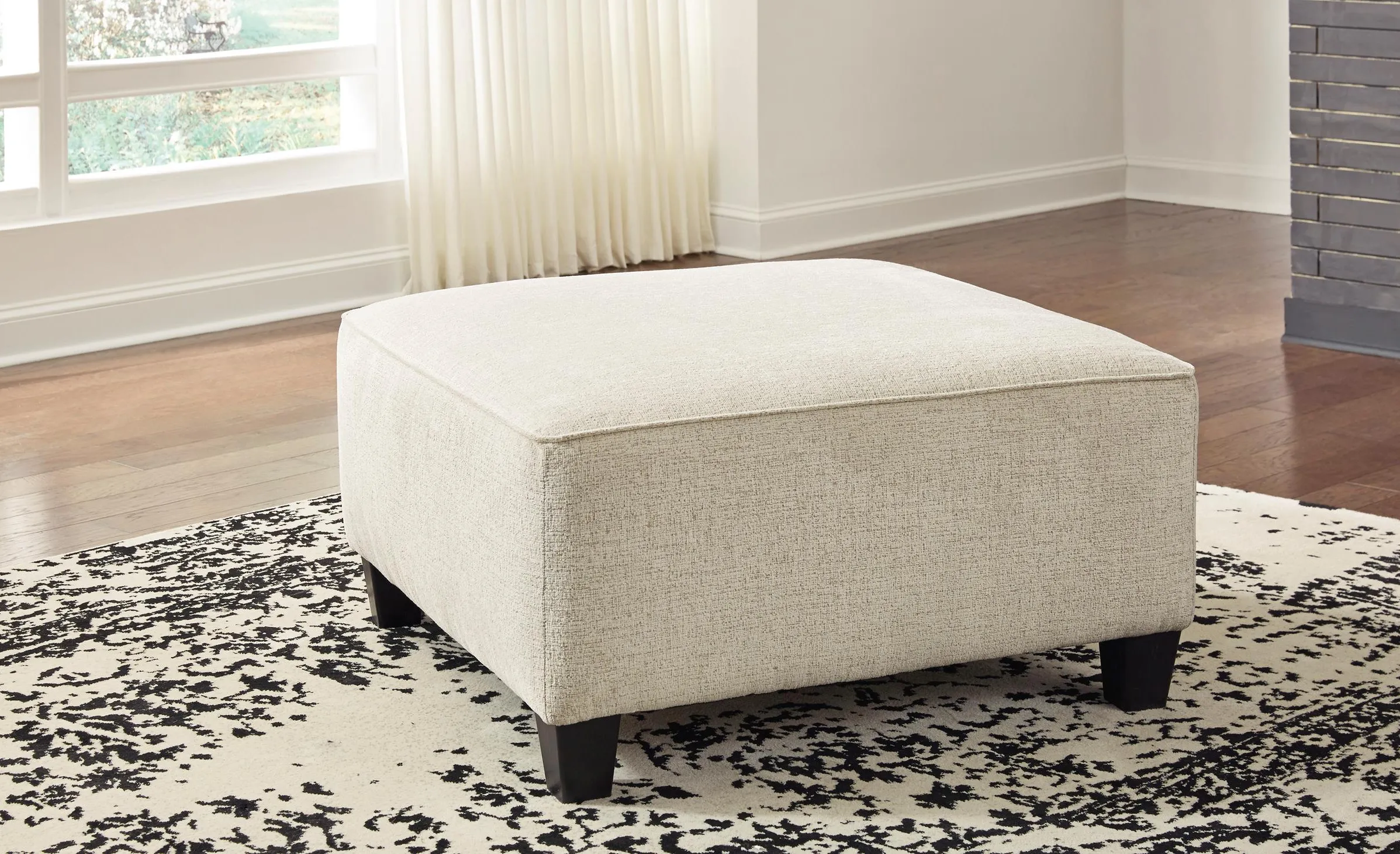 Jester Cocktail Ottoman in Natural