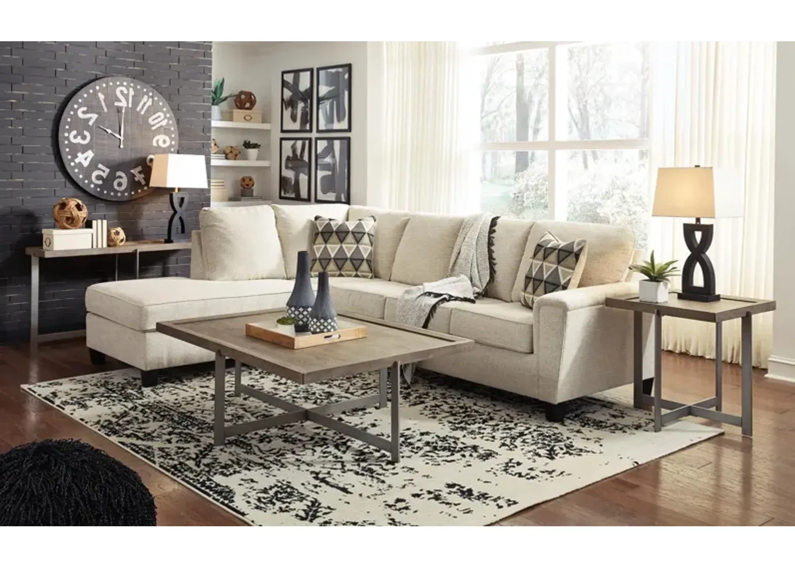 Jester 2-Pc. Sectional in Natural