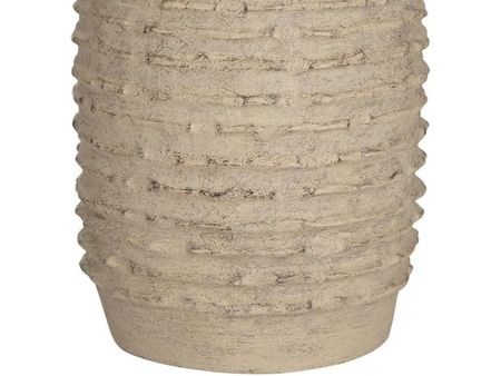 Beige Textured Wash Table Lamp 31"H