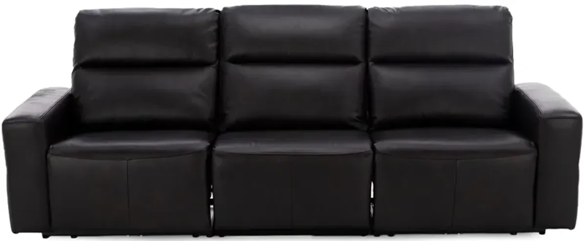 Odessa 3-Pc. Leather Power Headrest Sofa