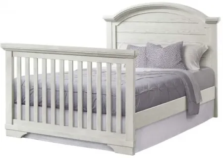 Full Size White Bed Rails & Slats for Luna Crib