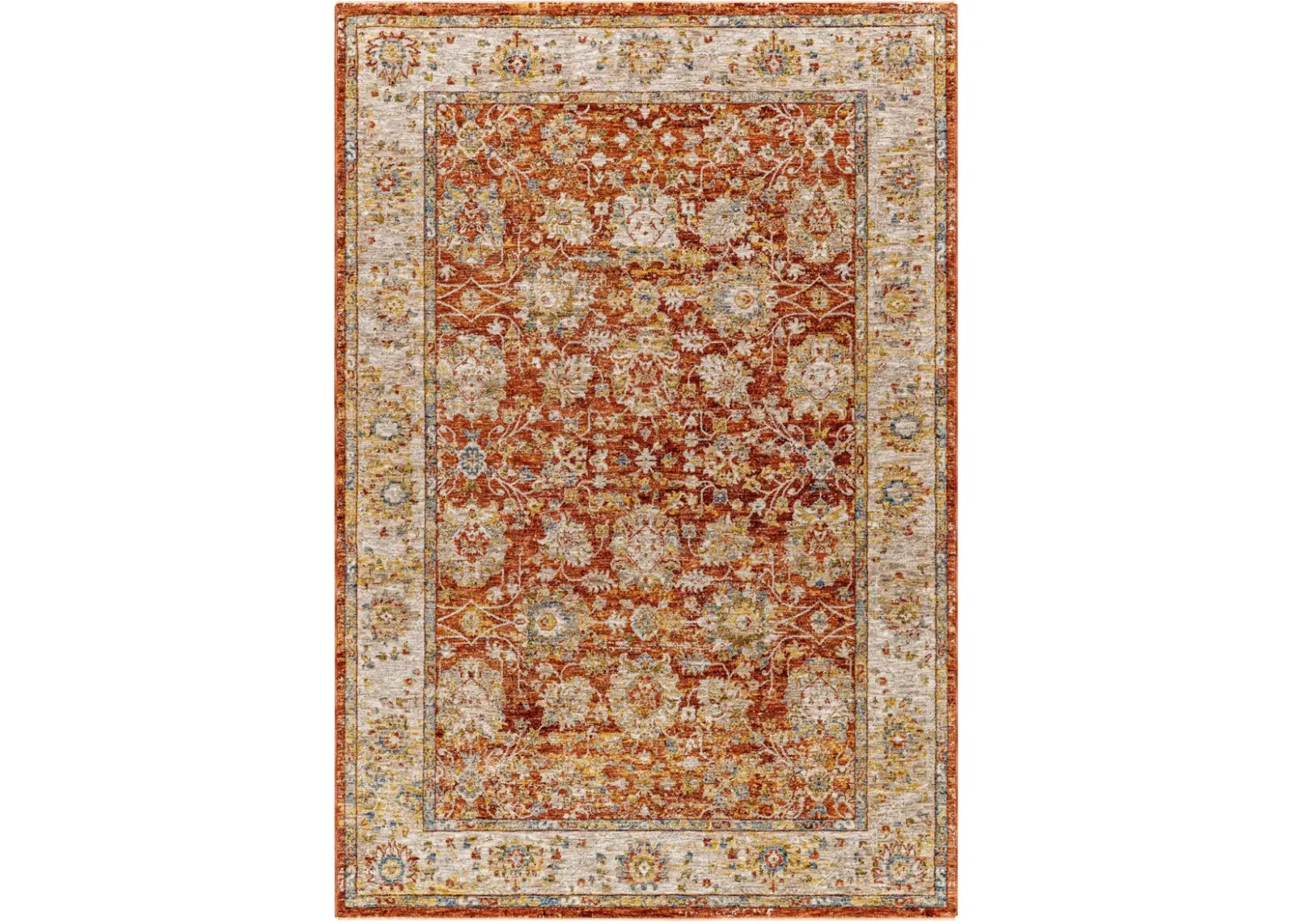 Mona Lisa Brick Area Rug 5'W x 7'5"L