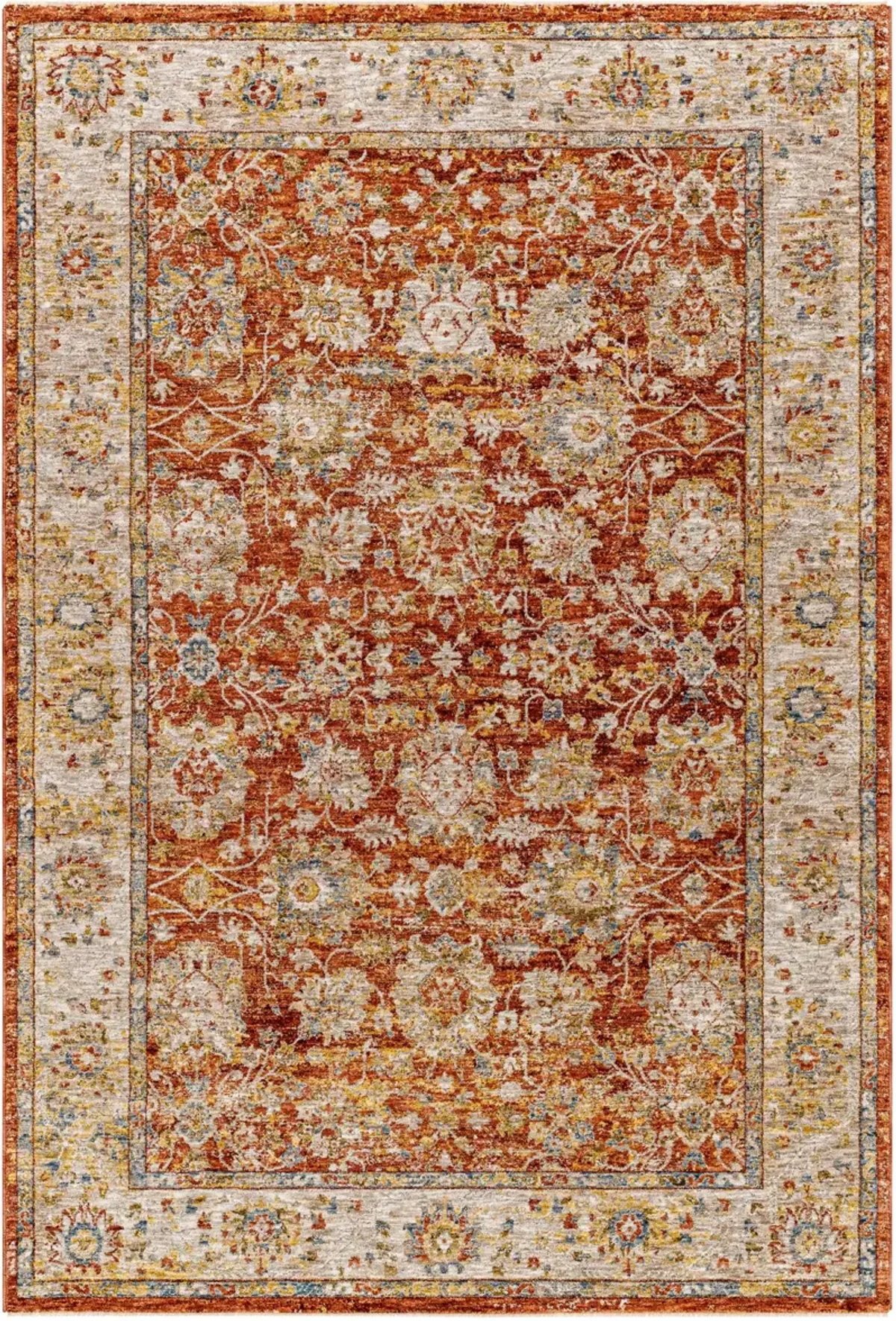 Mona Lisa Brick Area Rug 5'W x 7'5"L