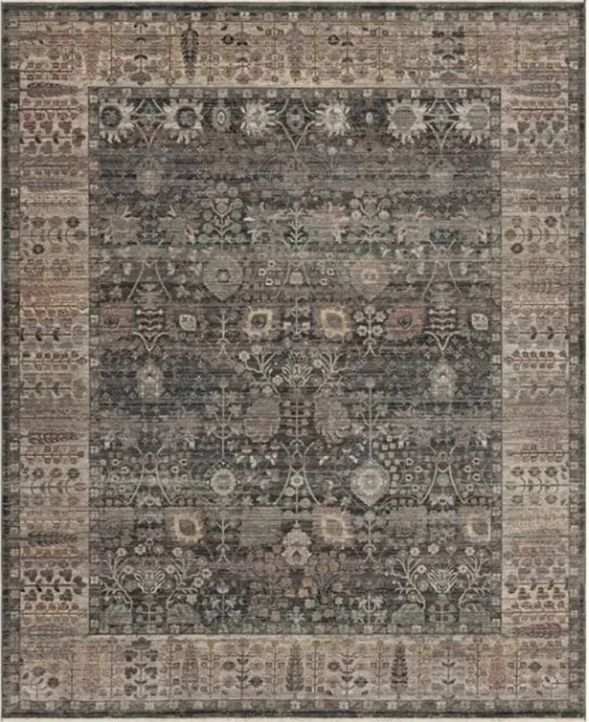 Echo Grasole Denim Area Rug 7'10"W x 10'3"L