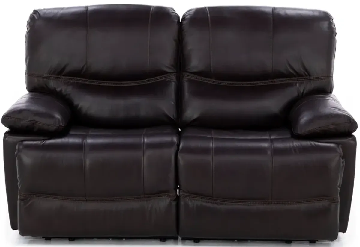 Denver 2-Pc. Leather Zero Gravity Power Reclining Loveseat