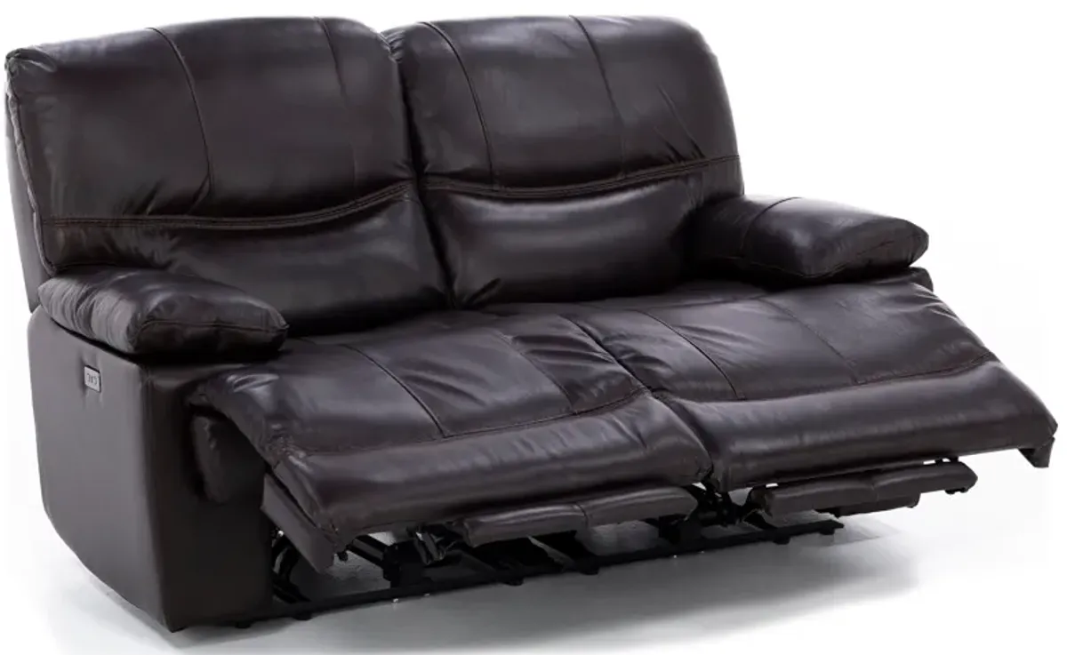 Denver 2-Pc. Leather Zero Gravity Power Reclining Loveseat
