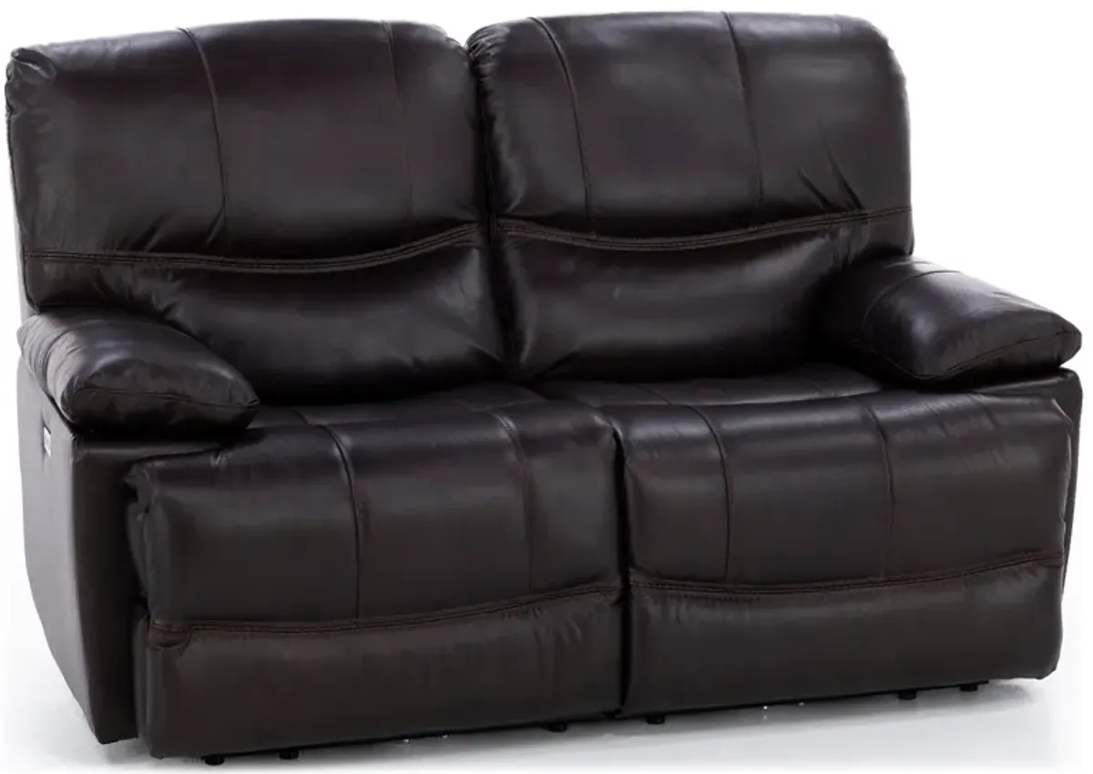 Denver 2-Pc. Leather Zero Gravity Power Reclining Loveseat