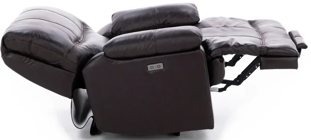 Denver Leather Zero Gravity Power Recliner