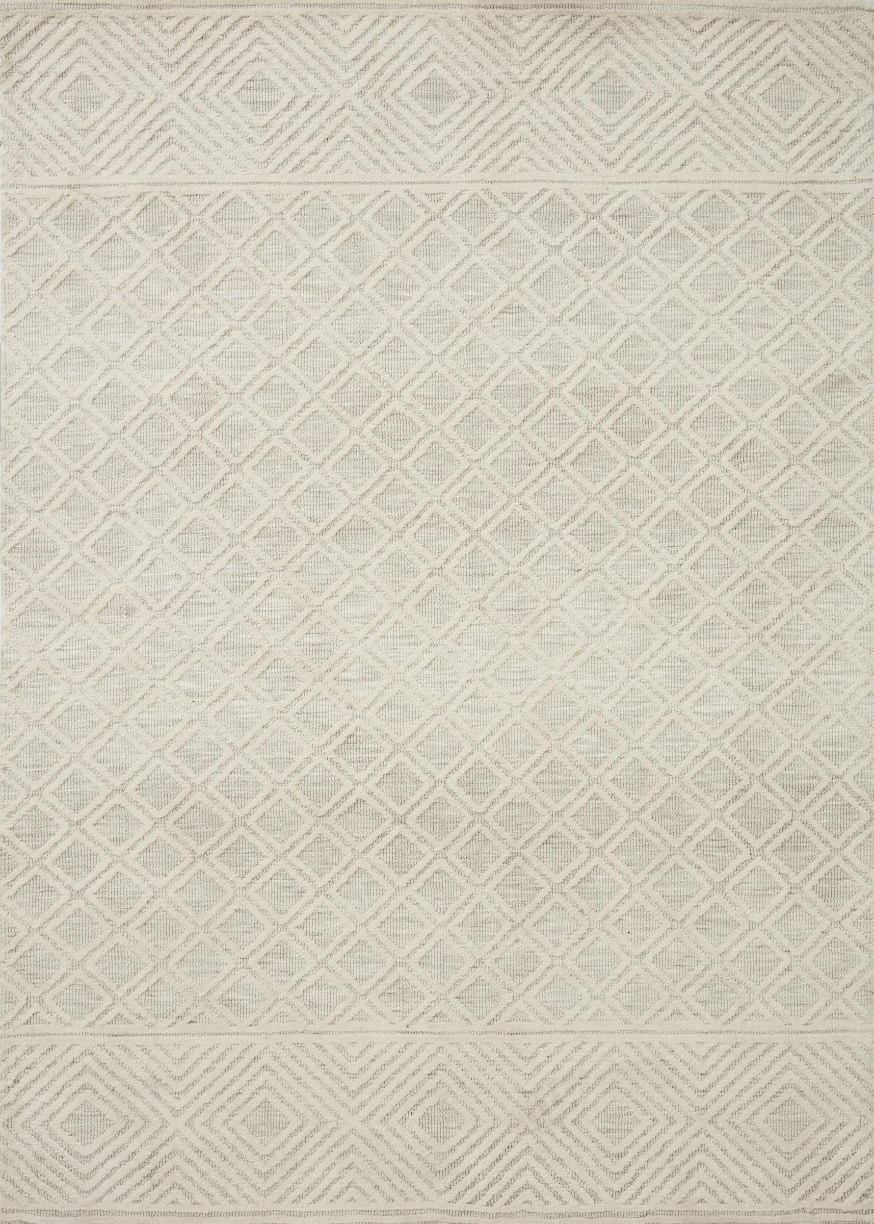 Neda Ivory/Natural Area Rug 5'W x 7'6"L