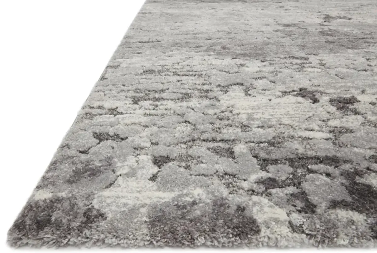 Theory Charcoal/Grey Area Rug 7'10"W x 10'10"L