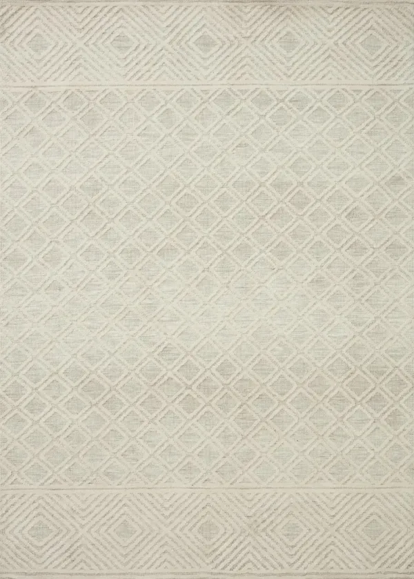 Neda Ivory/Natural Area Rug 7'9"W x 9'9"L