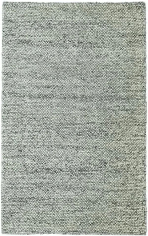 Pave Ivory/Grey Area Rug 5'W x 7'6"L