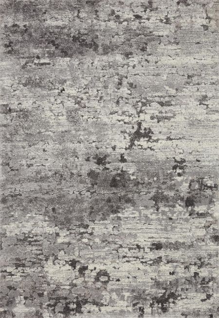 Theory Charcoal/Grey Area Rug 5'3"W x 7'7"L
