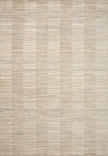 Arden Natural/Pebble Area Rug 7'10"W x 10'L