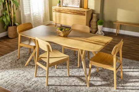 Bamboo Kane 72"x36" Dining Table