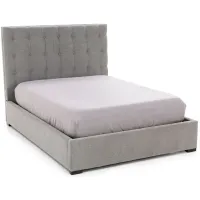 Abby Full Upholstered Bed in Merit Greystone