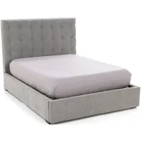 Abby Full Upholstered Storage Bed in Merit Greystone
