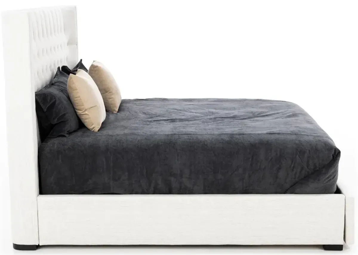 Carly King Upholstered Storage Bed