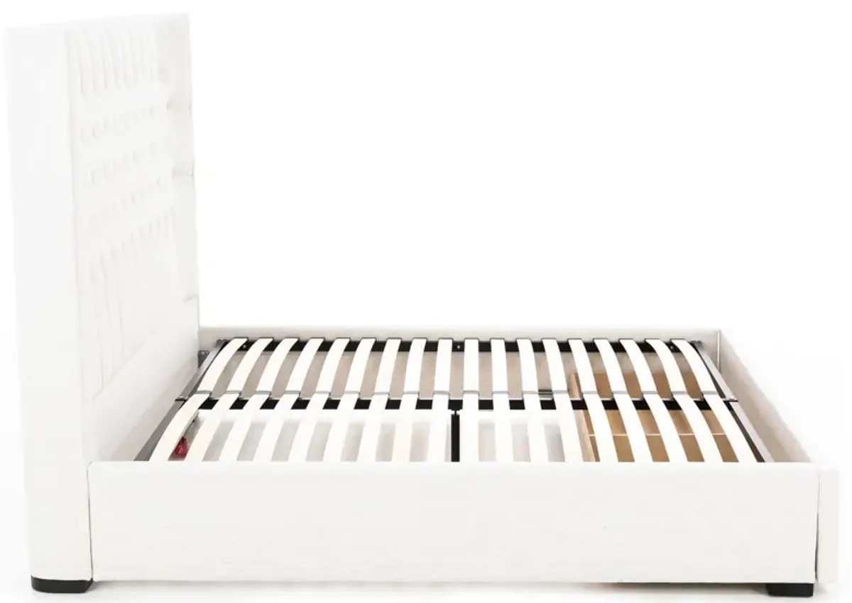Carly Queen Upholstered Storage Bed