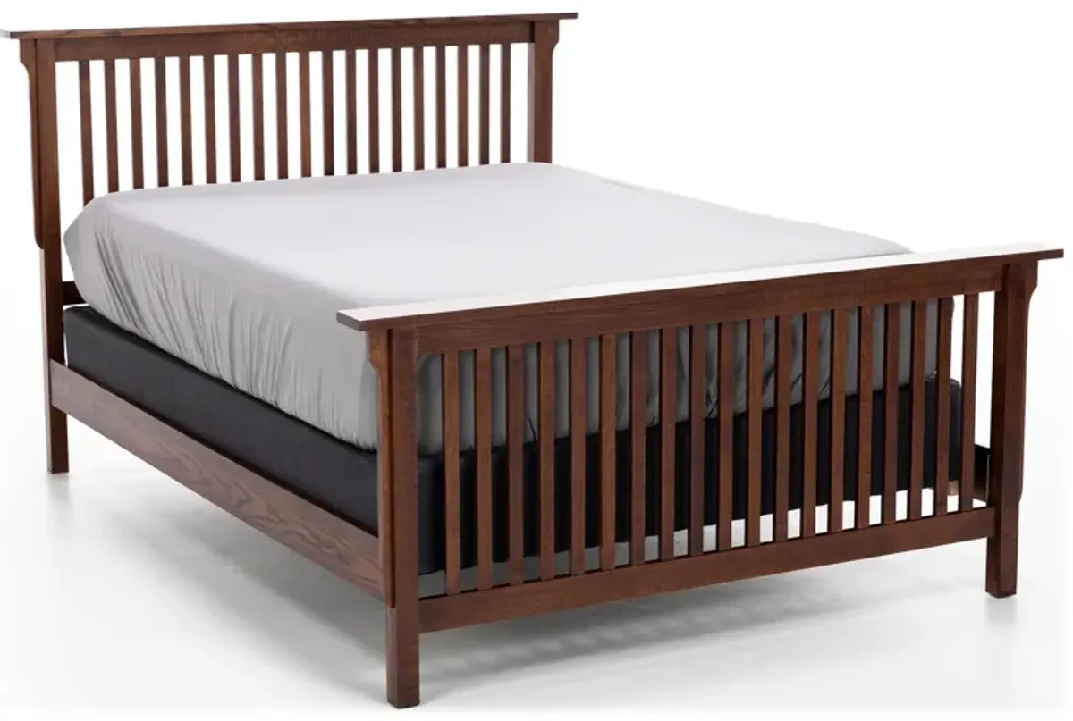 Witmer American Mission #80 Full Slat Bed w/32" Footboard