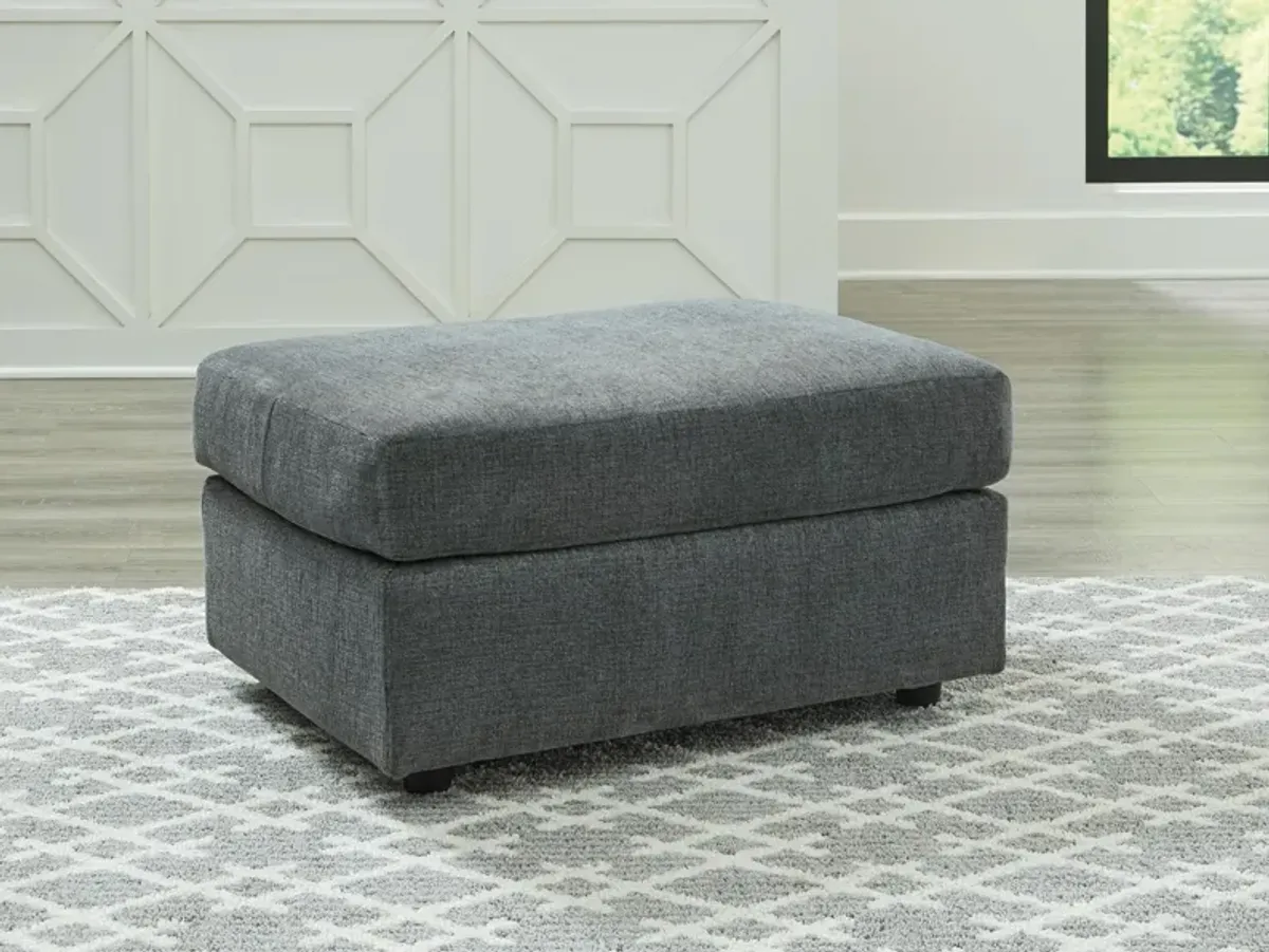 Storm Ottoman in Gravel