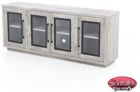 74" Paige Heather Grey Console