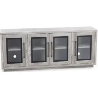 74" Paige Heather Grey Console
