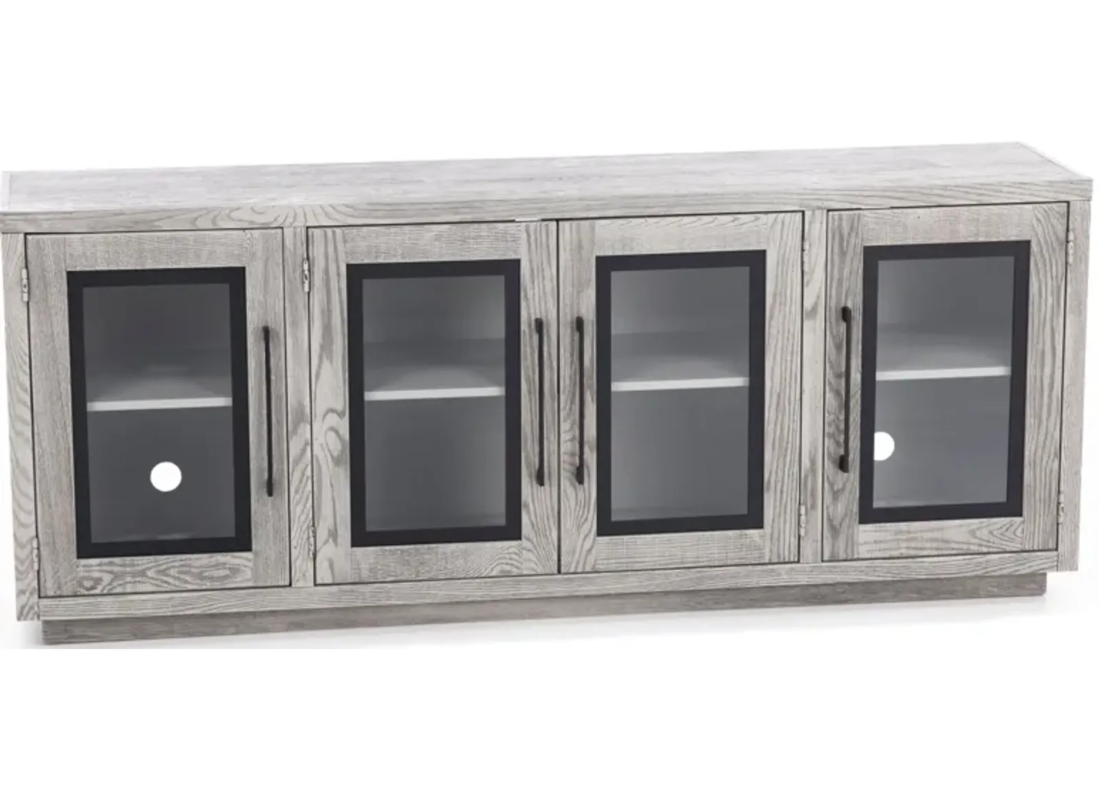 74" Paige Heather Grey Console