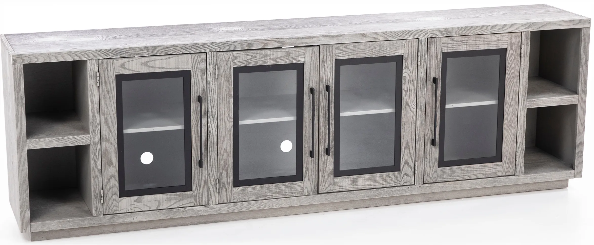 97" Paige Heather Grey Console