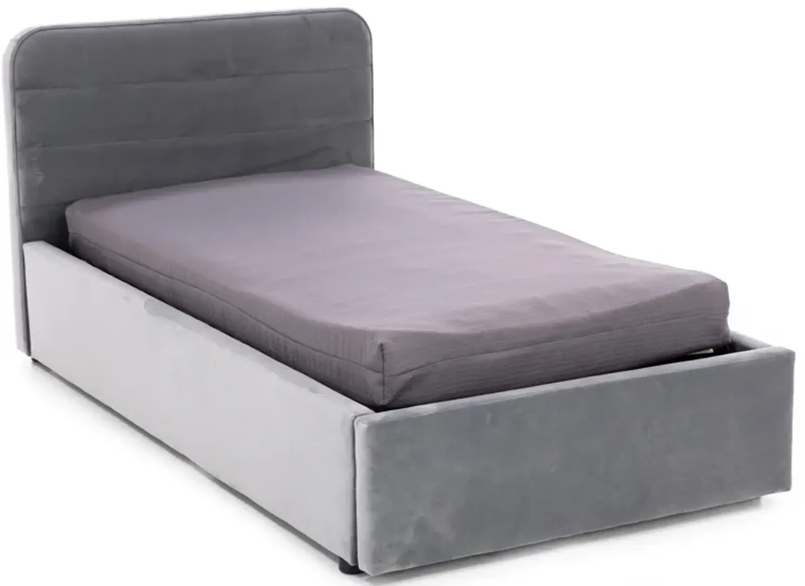 Modern 38" Twin Upholstered Storage Bed