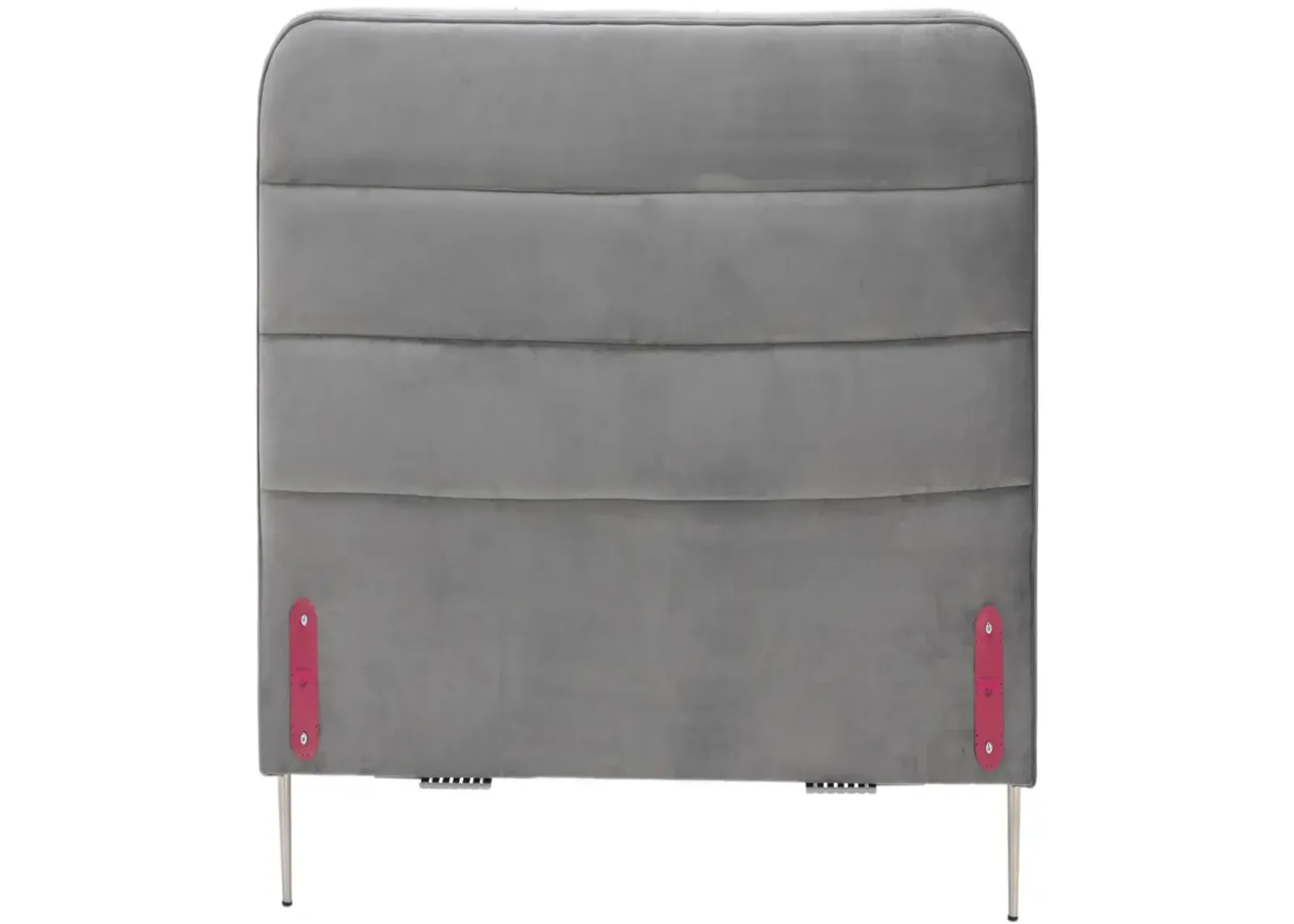 Twin 38" Channel Round Upholstered Headboard