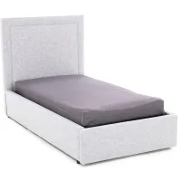 Classic 50" Twin Upholstered Storage Bed