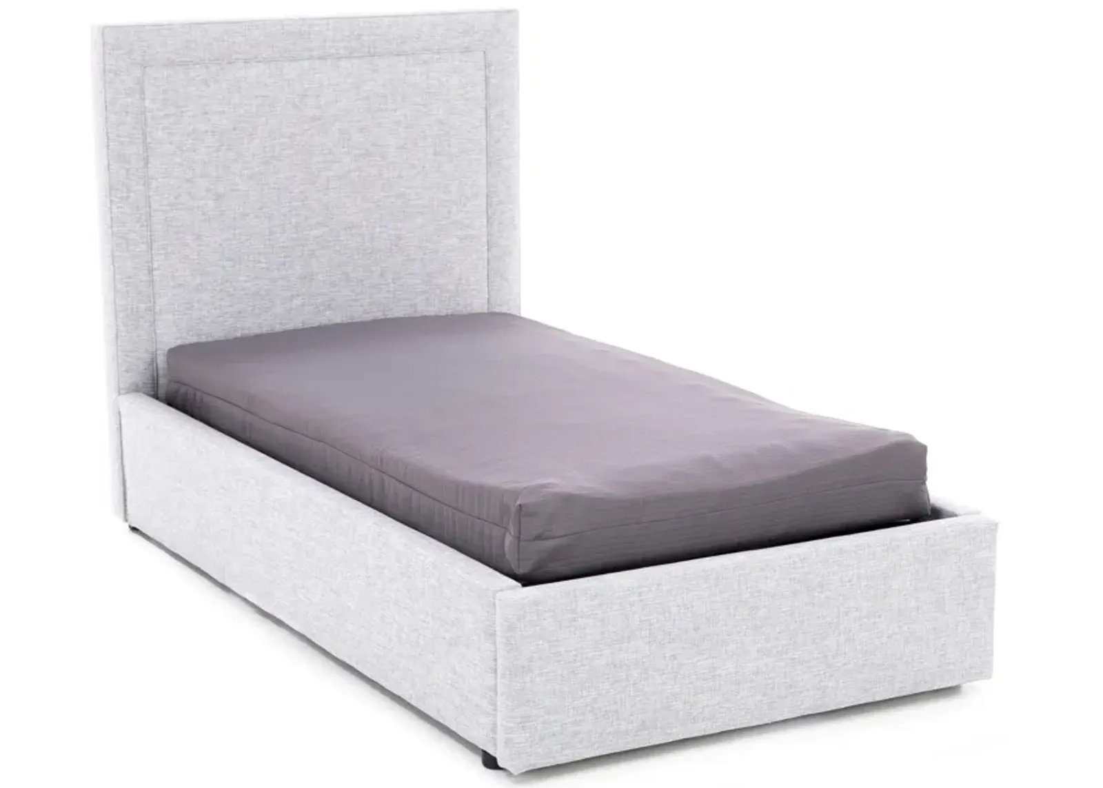 Classic 50" Twin Upholstered Storage Bed