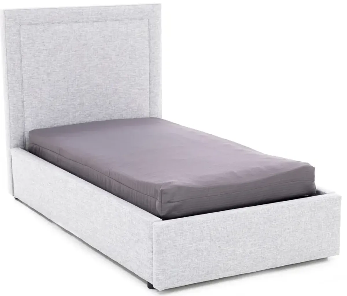 Classic 50" Twin Upholstered Storage Bed