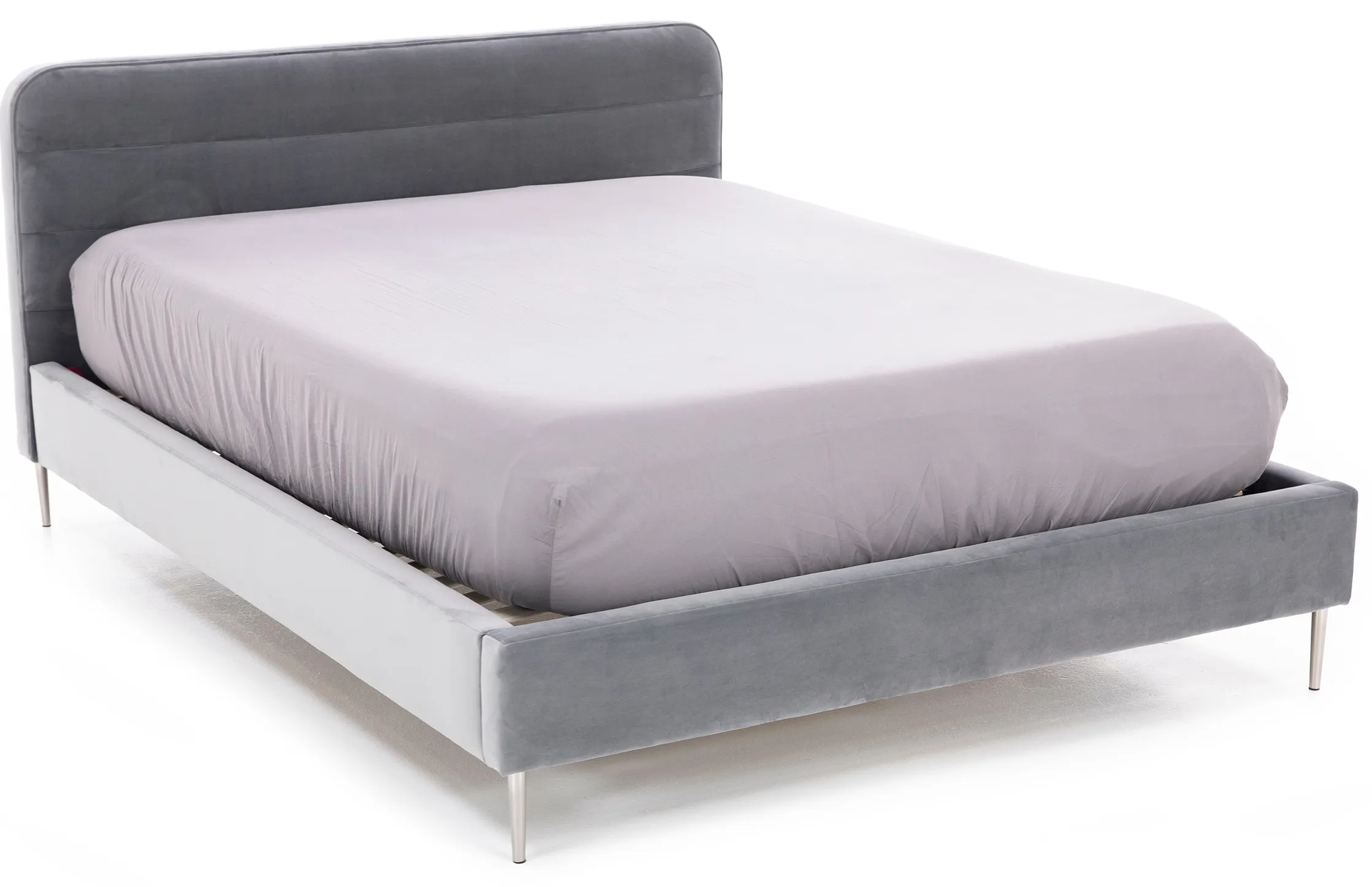 Modern 38" King Upholstered Bed