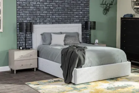 Classic 50" Queen Upholstered Storage Bed