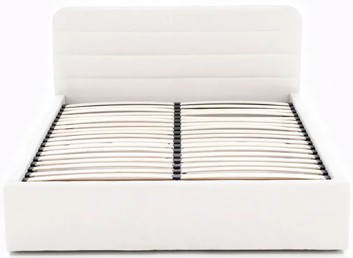 Modern 38" Full Upholstered Storage Bed