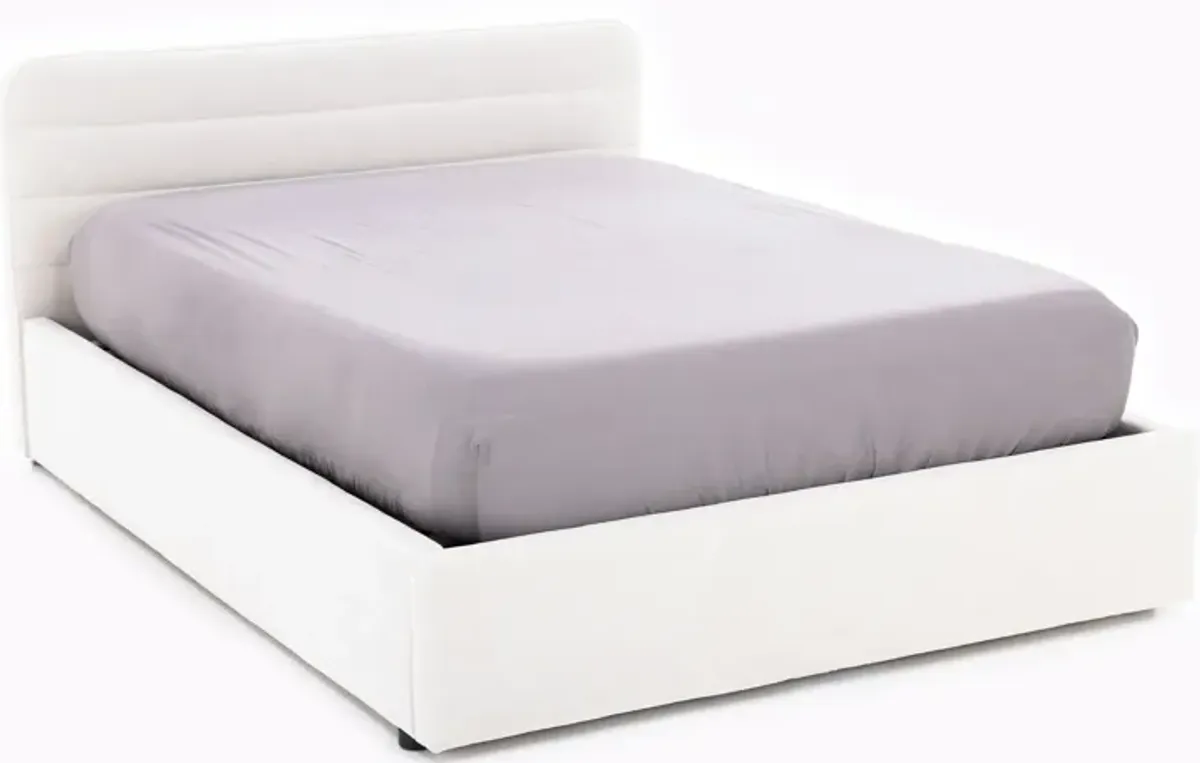 Modern 38" Full Upholstered Storage Bed